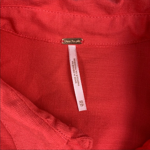 Free People Oversized Top Blouse - Picture 4 of 5